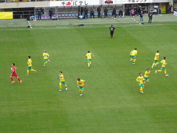 円陣ダッシュ vs徳島ヴォルティス