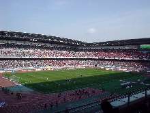 横浜国際総合競技場 横浜vs浦和(2003/3/13)
