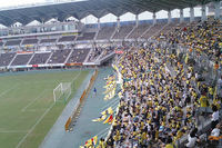 試合前のゴール裏