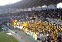 ジェフ側ゴール裏