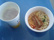 等々力競技場の沖縄そば