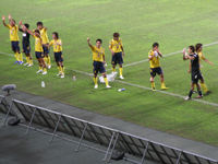 試合終了後の選手達