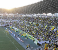 試合前のゴール裏