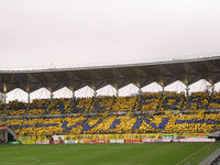 ゴール裏に浮かんだ ALL FOR WIN