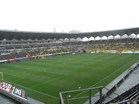 試合前のフクアリ