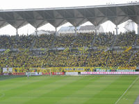 試合前のゴール裏