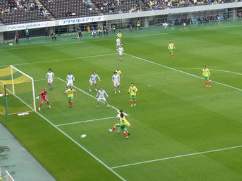 前半 ジェフのCKのチャンス