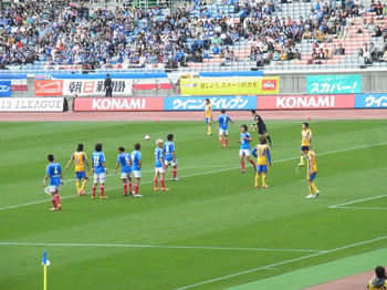 ベガルタのFKのチャンス