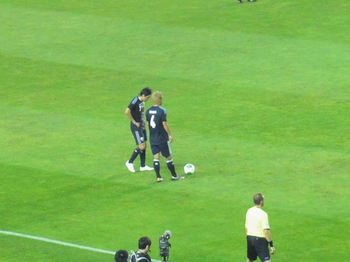 前半のFKのチャンス