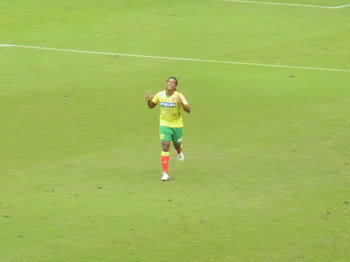 ケンペスのゴール直後