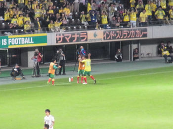 ケンペスのゴール直後