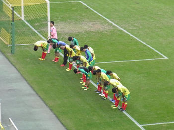 試合終了後の挨拶