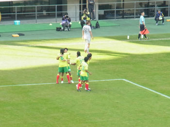 佑昌のゴール直後