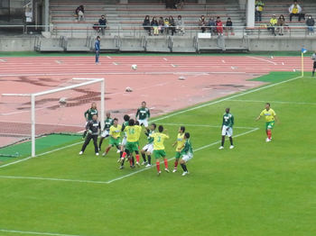 森崎のゴール直前