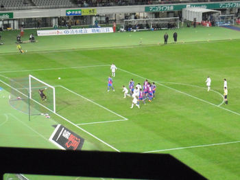 ベガルタ 後半のFKのチャンス
