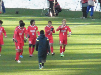 柿谷のゴール後