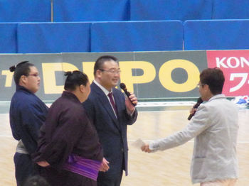 元高見盛・振分親方