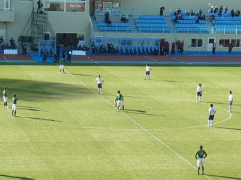 キックオフ直前