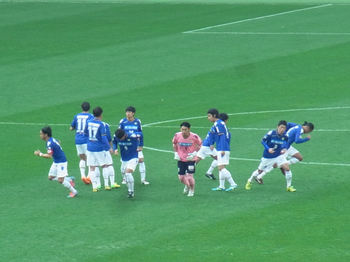 円陣ダッシュくずれ