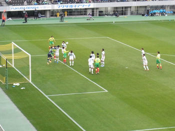 ジェフのFKのチャンス