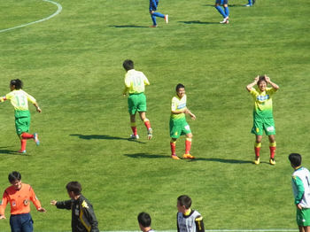 谷澤のゴール直後