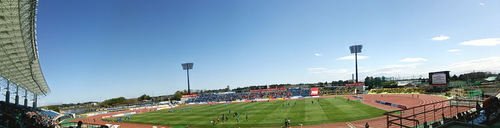 ケーズデンキスタジアム水戸 パノラマ撮影