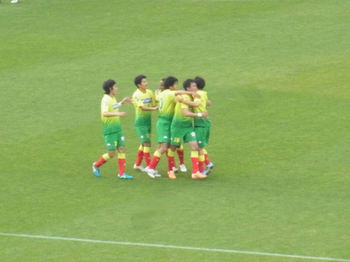 大塚のゴール直後