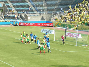 ジェフのセットプレーのチャンス