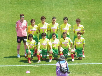 試合前の記念撮影