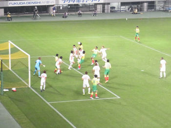 ジェフのCKのチャンス