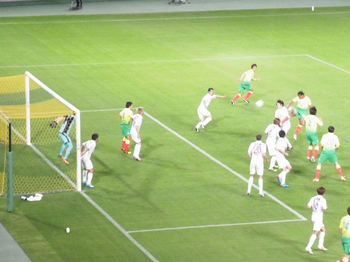 ジェフのCKのチャンス