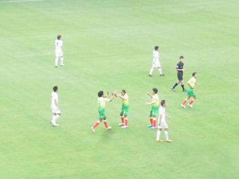 ケンペスのゴール直後