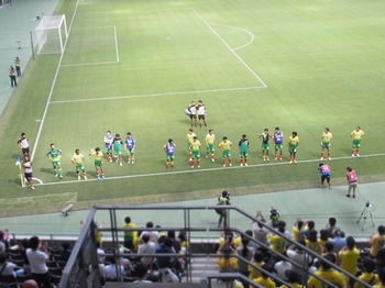 試合終了後のあいさつ