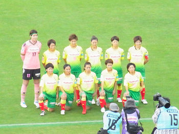 試合前の記念撮影