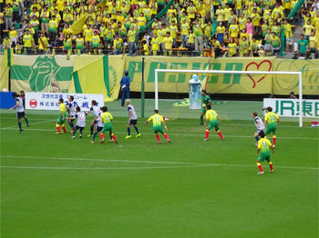 ジェフのCKのチャンス