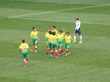 筏井のゴール直後