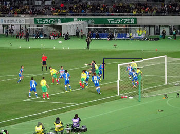 ジェフ後半のCKのチャンス