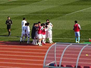 青森山田が同点に追いつく