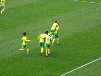 ネイツのゴール直後