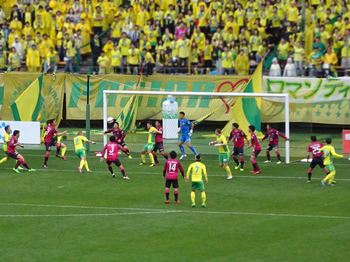 ジェフのCKのチャンス