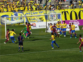 ジェフのCKのチャンス