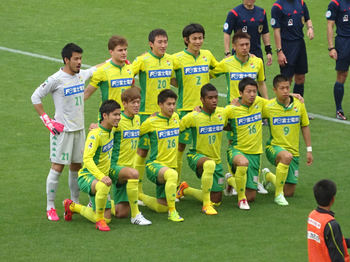 試合前の記念撮影