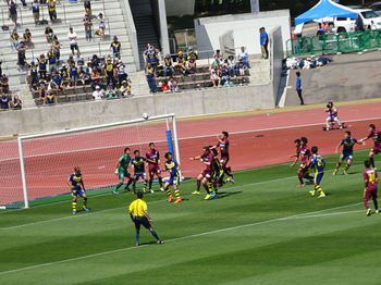 前半のCKのチャンス