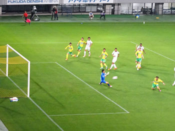 ジェフのFKのチャンス
