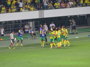 谷澤のゴール直後