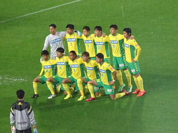 試合前の記念撮影