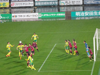 ジェフのCKのチャンス