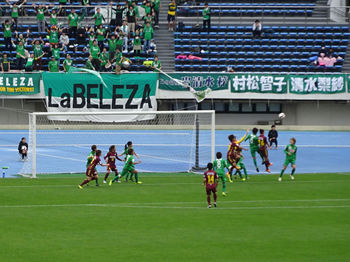 前半のCKのチャンス