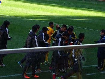 ウイルソンのゴール直後