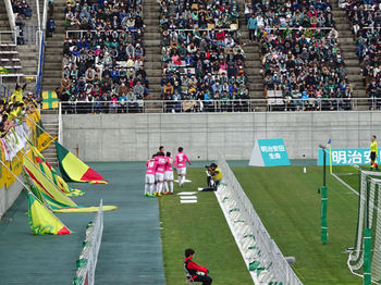 山本のゴール直後